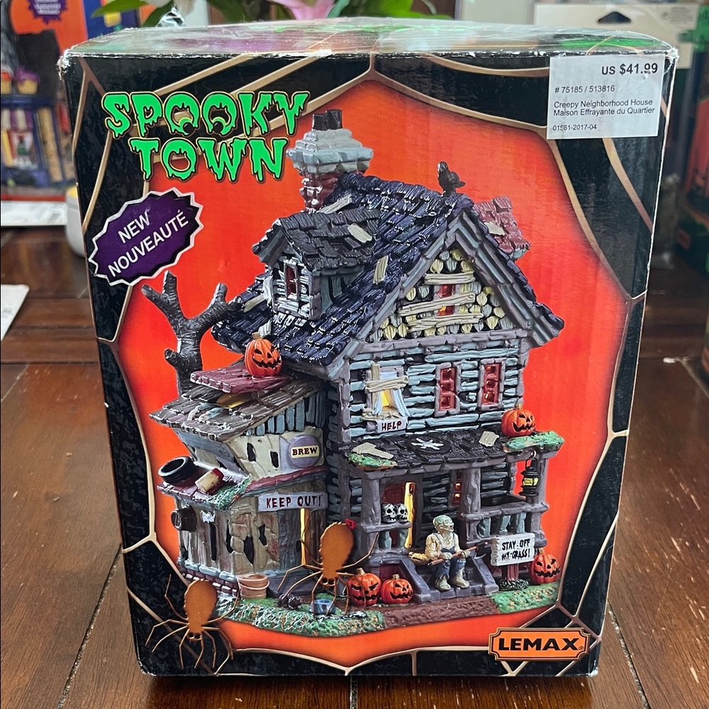 Lemax Spooky Town- Creepy Neighborhood House